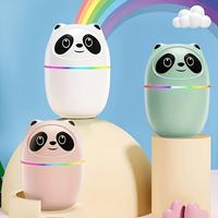 Taşınabilir Mini Led Işıklı Panda Hava Nemlendirici