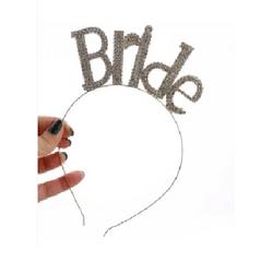 Zirkon Taşlı Bride Taç